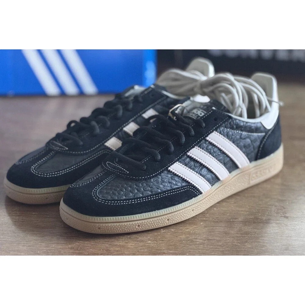 Men’s Size 9 adidas Handball Spezial Black Wonder Quartz Gum KH9051 NIB